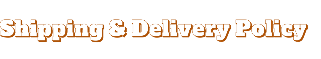 Shipping Policy