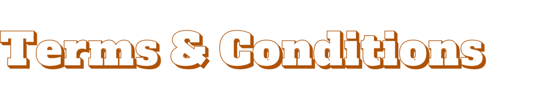 Terms And Conditions